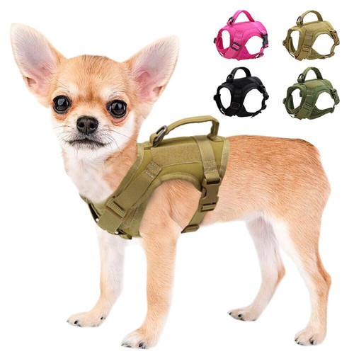 Military tactical dog harness - military,