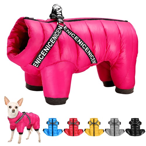 Winter waterproof dog jacket - dog,