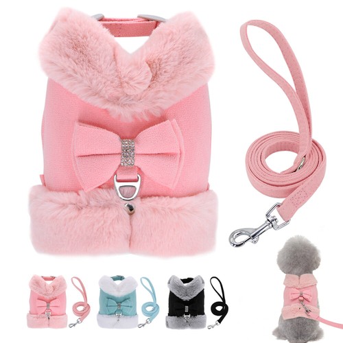 Dog fleece harness and lead - harness,